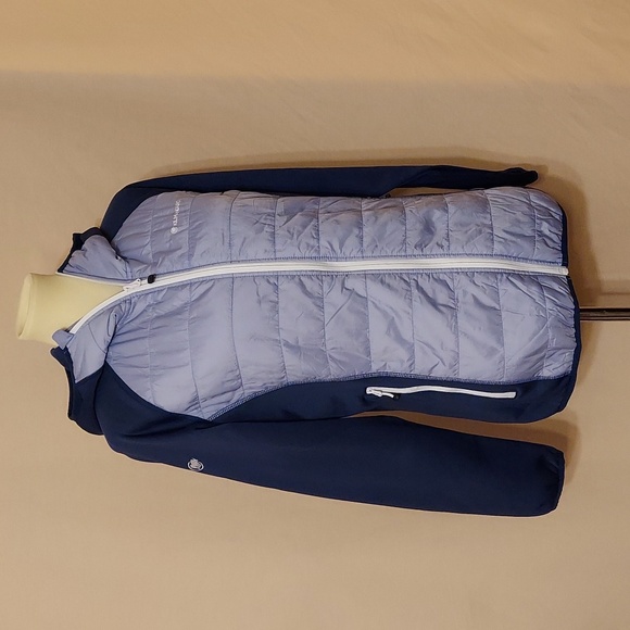 ‼️3 for $50‼️  Kilimanjaro Blue Water-repellent Padded Hybrid Hooded Jacket - Picture 5 of 10